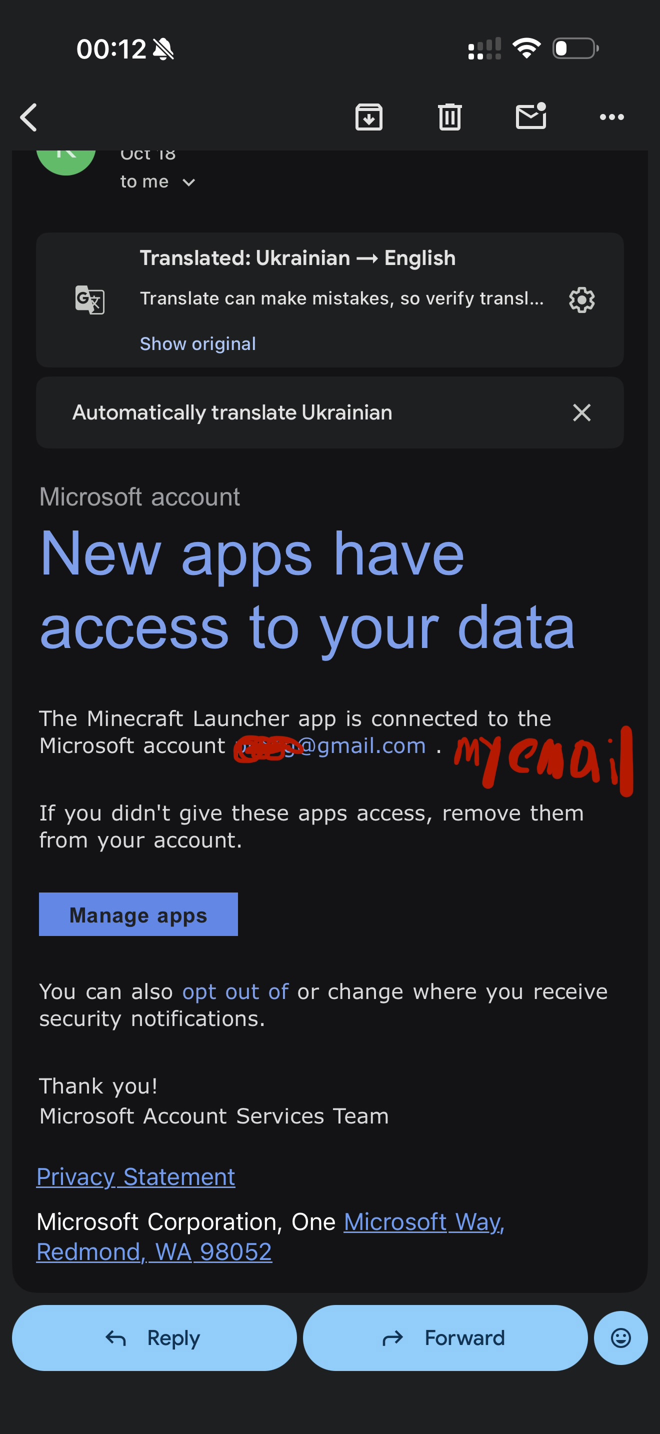 Microsoft account got hacked, still have access to it but every time ...