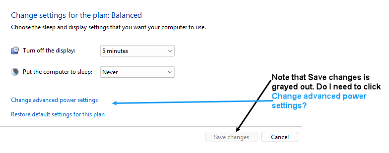 monitor settings