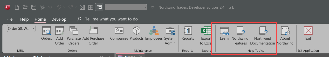 Can the Help Pane in Access be customized? We would like to add ...