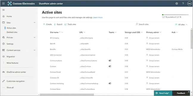 SharePoint hub site doesn't show in list of available sites - Microsoft Q&A