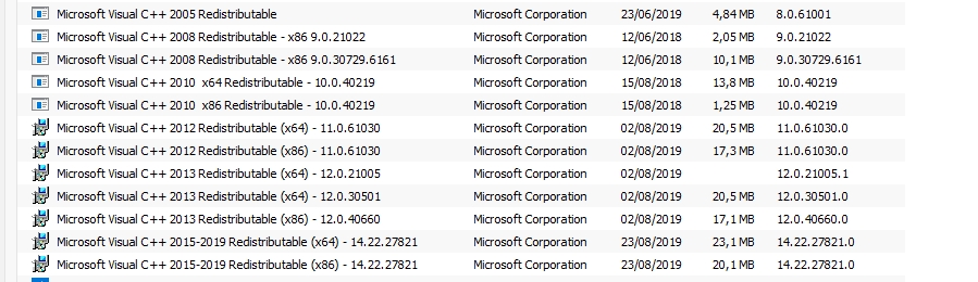 Abnormal program termination - Microsoft Q&A
