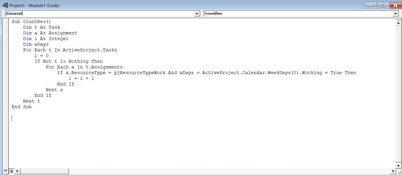 Microsoft Project - Macro Error - Microsoft Q&A