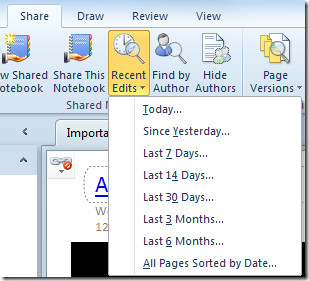 How can I see the history of changes in OneNote? - Microsoft Q&A