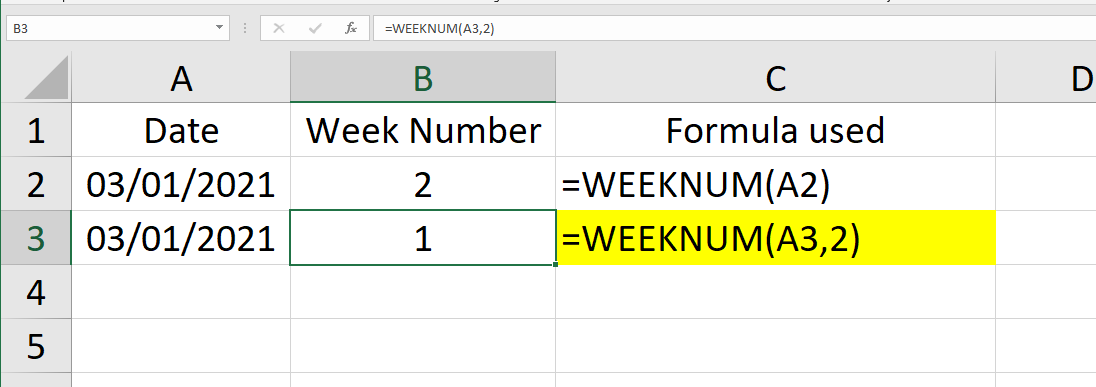 Week Numbering in Excel - Microsoft Q&A