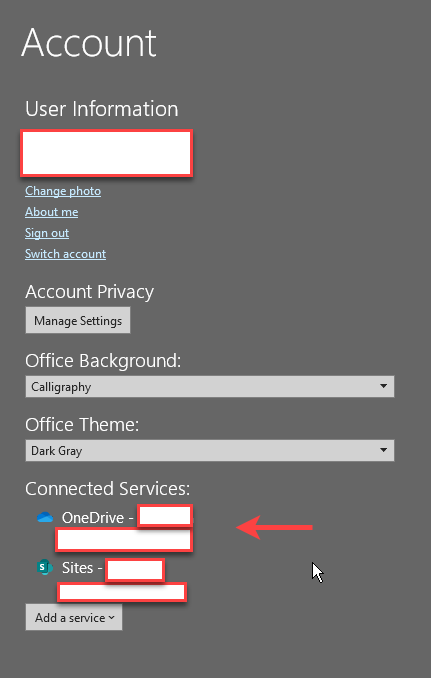 Excel recent files on organizational laptop shows up my personal files ...