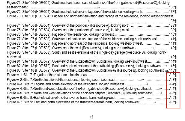 How do you make List of Figures retain text you've added to page ...
