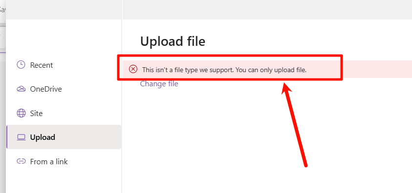 SharePoint does not recognize m4a file to upload - Microsoft Q&A