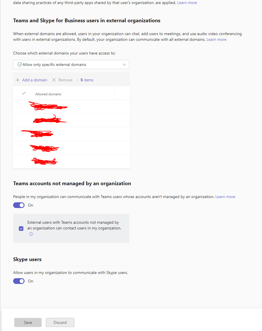 Teams External Access Chat just not working. Microsoft Q&A