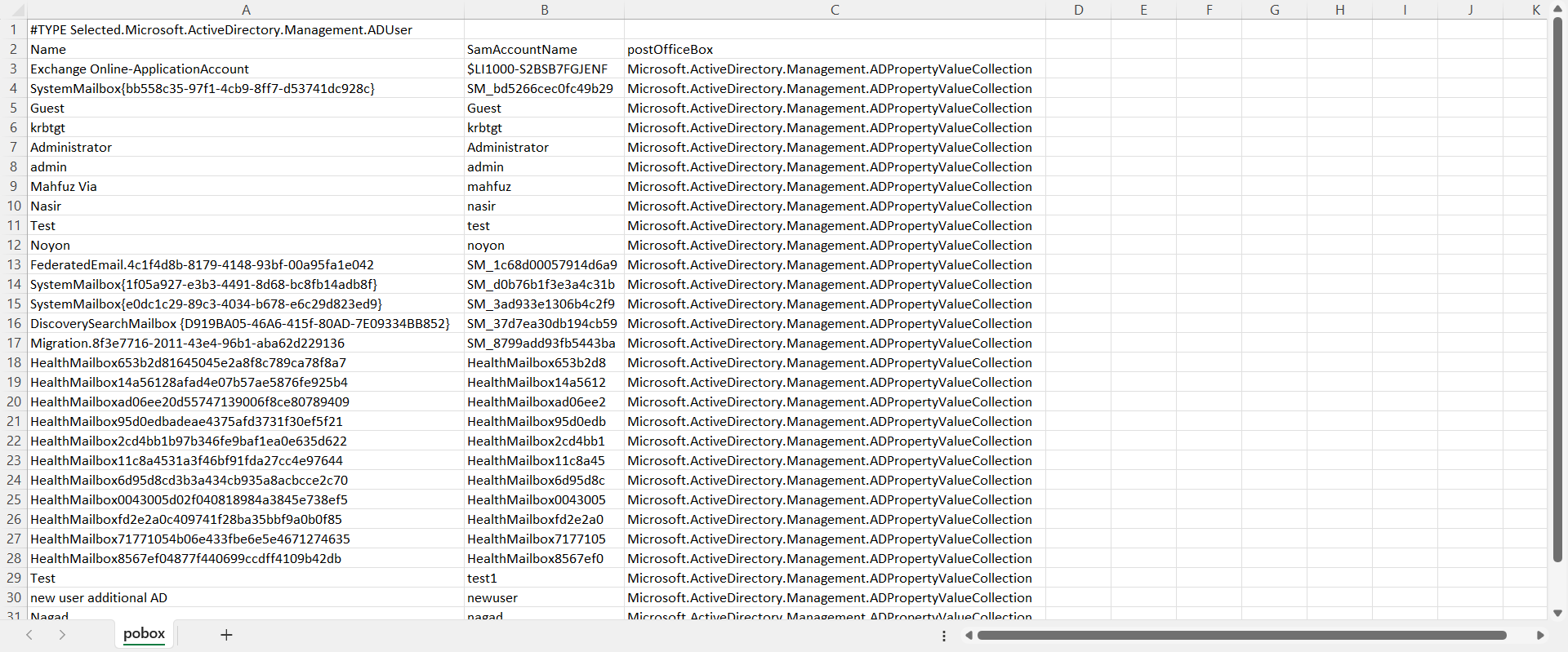 want-to-export-all-ad-users-postofficebox-attribute-information