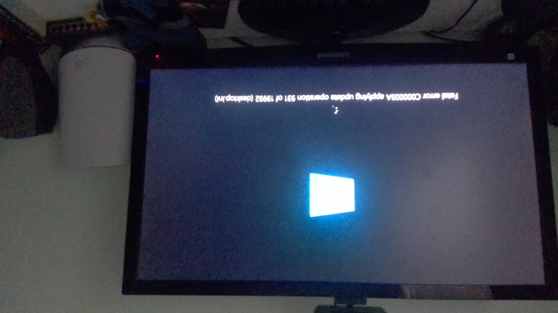 fatal error c000003a applying update operation 931 of 19992 - Microsoft Q&A