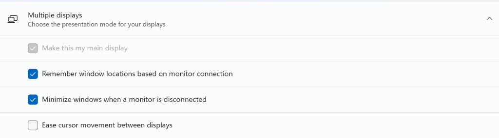 Mouse Cursor Bleed on monitors to the right - Microsoft Q&A