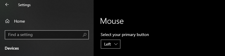 Switch buttons on mouse pad - Microsoft Q&A