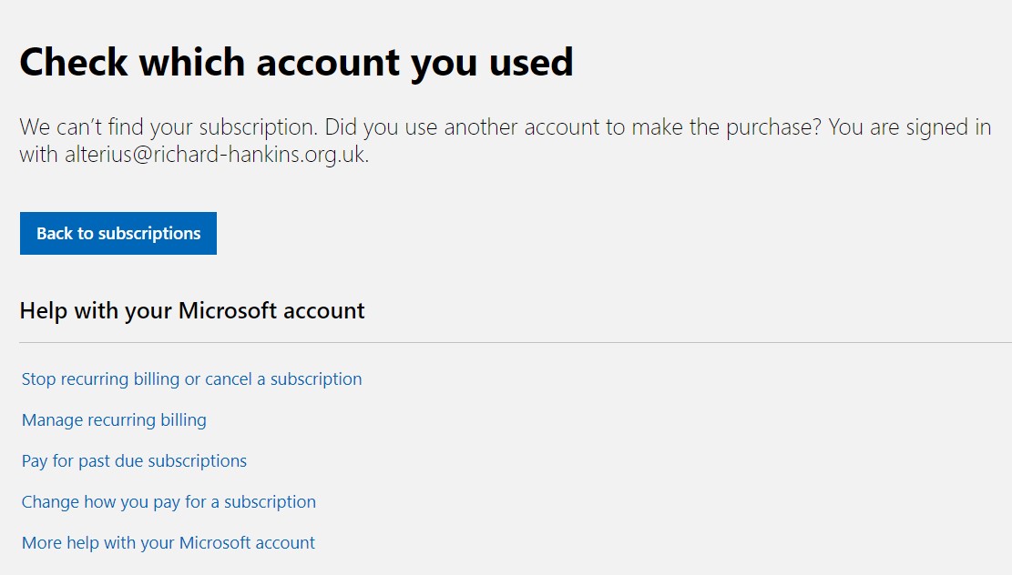 Office 365 family subscription cannot be shared - Microsoft Q&A