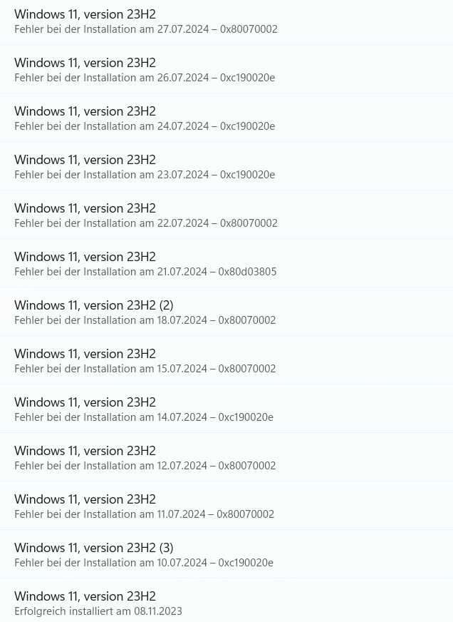 №35、Win11(23H2),i5,GTX745,M8G,SSD Windows 11 KB5063878 Security Update Released on 14th Aug