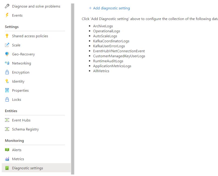 How to get Metrics on each event hub topic level - Microsoft Q&A