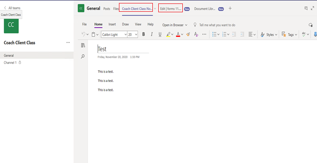 Sharing only specific tabs from a OneNote notebook on Teams - Microsoft Q&A