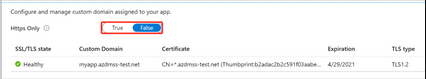Add custom domain with CNAME record having public endpoint - Microsoft Q&A