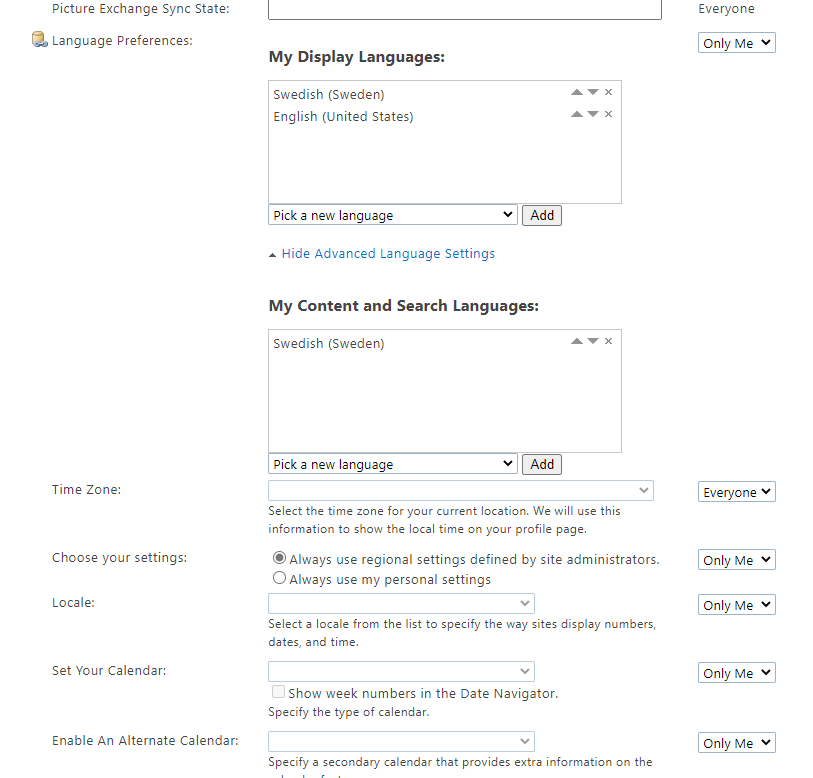 Cant set or change display language for Office Online applications ...