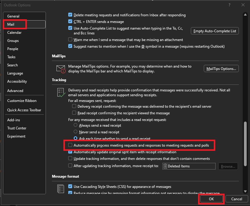How to Disable Outlook from automatically adding attendees to meetings ...