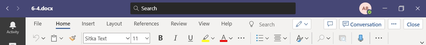 Editor function disabled in Microsoft Word online/Teams? - Microsoft Q&A