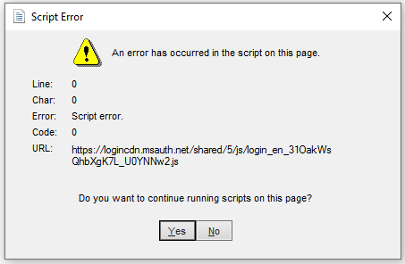 Sign-in Prompt Error 3