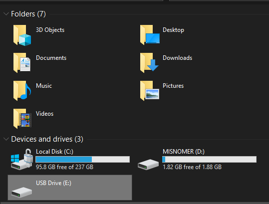 Hiding/ignoring unsupported filesystems in Windows 10 - Microsoft Q&A