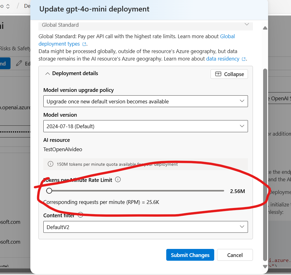my azure ai index creation terminated unexpectedly - Microsoft Q&A
