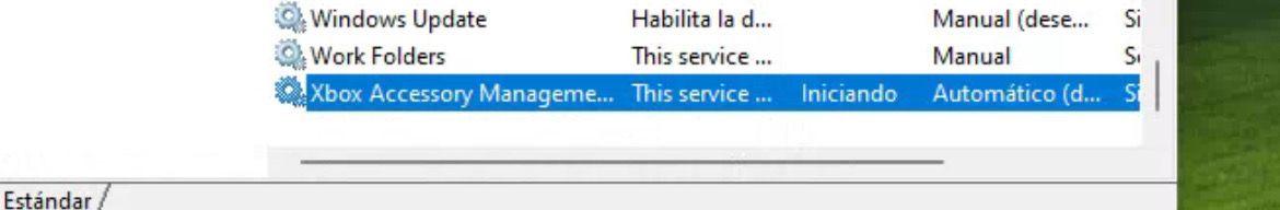 Xbox Accesory Managament Service se congela en iniciando - Microsoft Q&A