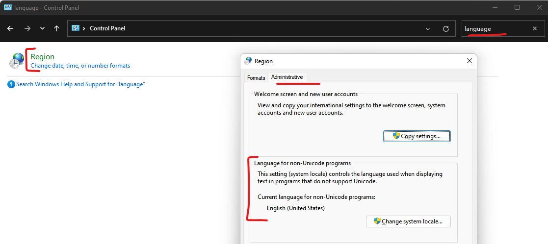 Why do some of my Windows 10 apps appear in Chinese? Note: No Chinese ...