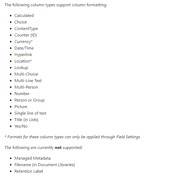 JSON Formatting for Managed Metadata Column - Microsoft Q&A