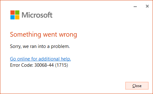 Can't install Office with 365 Family subscription - Microsoft Q&A
