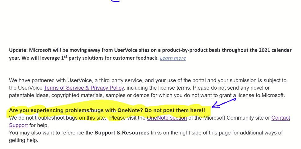 OneNote bug - Microsoft Q&A