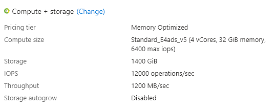 Azure Database for PostgreSQL flexible server showing 99% Storage even ...