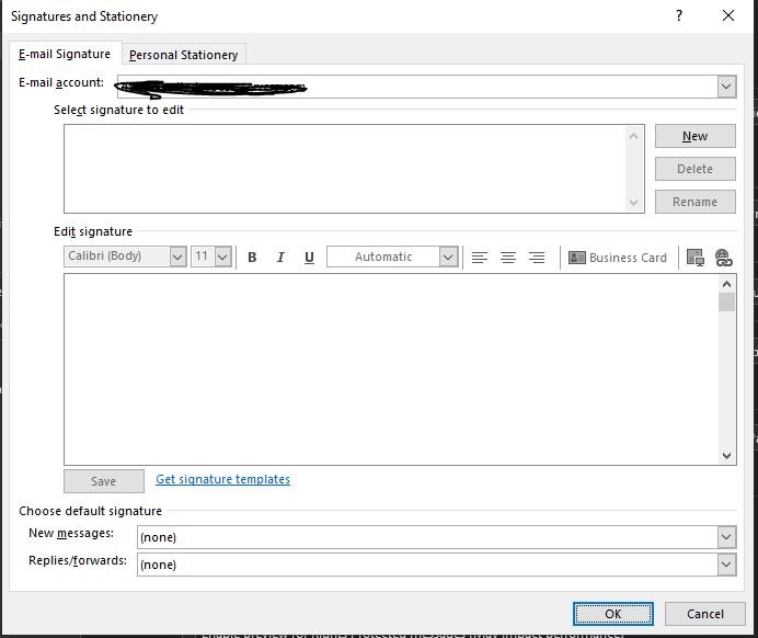 How do I add 1 Signature to multple accounts - Microsoft Q&A
