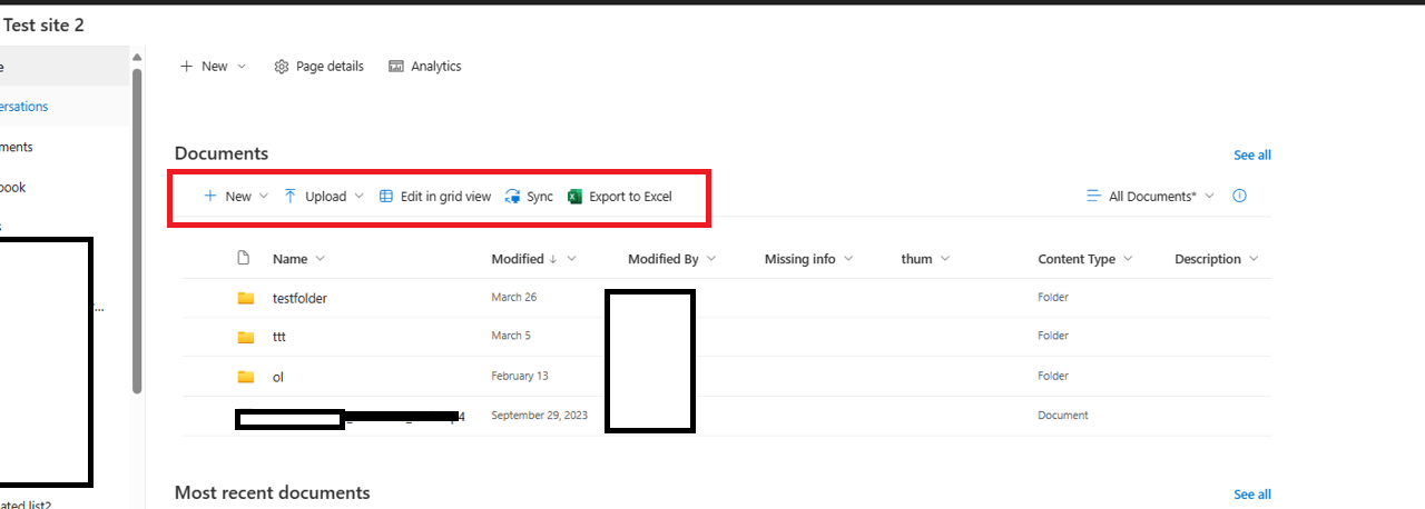 Column headers disappear from document library in Edit in Grid View ...