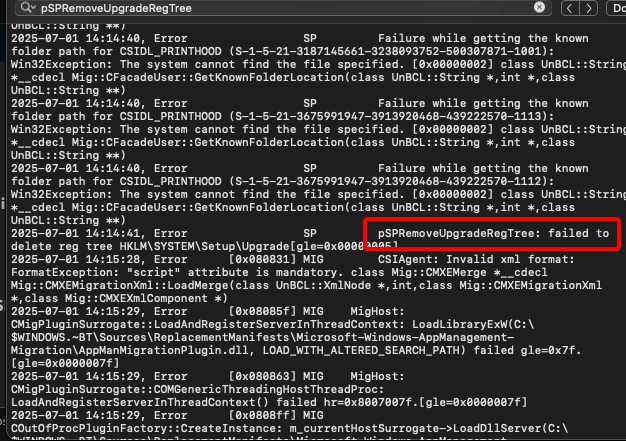 Windows 24H2 Upgrade Issue - Microsoft Q&A