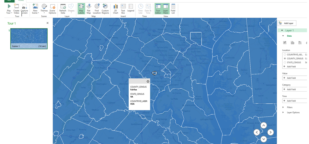 Excel Maps - Problem drawing Virginia counties/independent cities ...