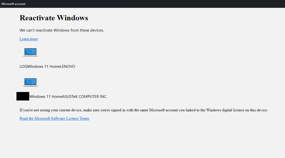 0xC004F211 Unable to reactivate license - After Windows 11 reinstall ...
