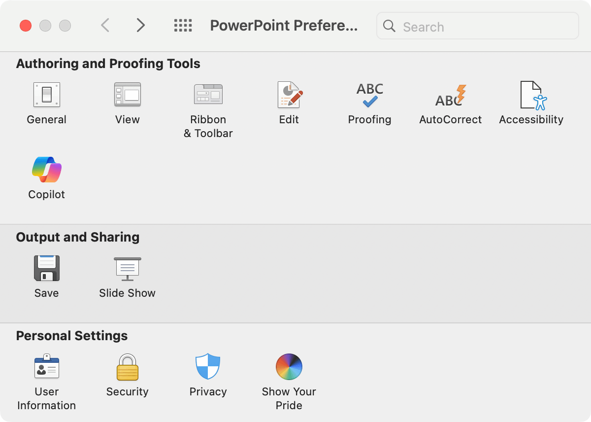 What setting enables AUTOSAVE for files already stored in ONEDRIVE when ...