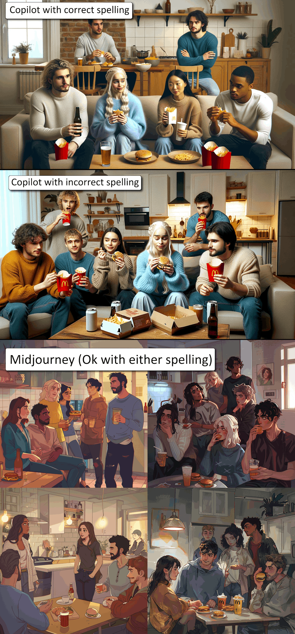 Seems there is racism in AI generator, will not generate images of ...