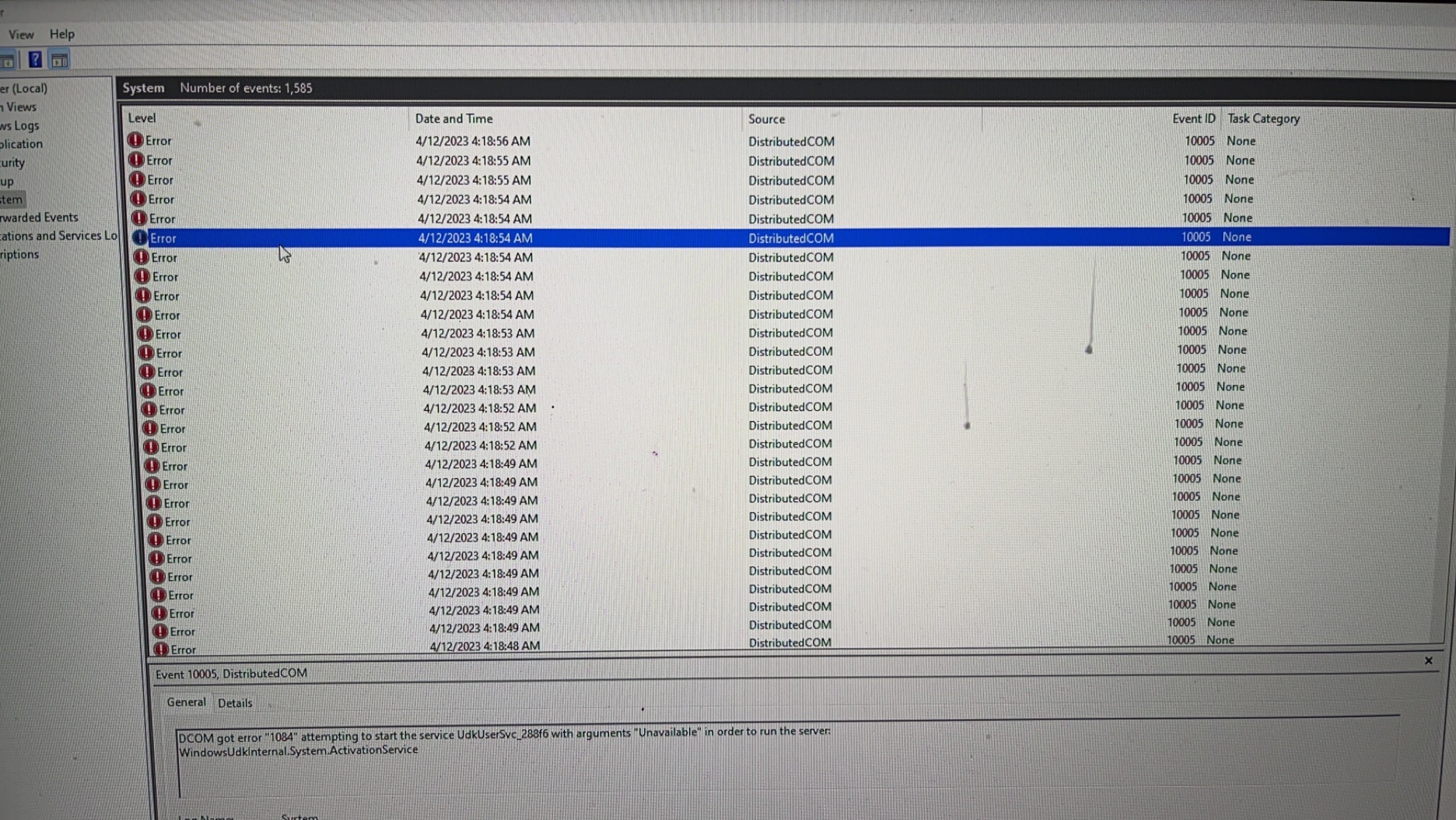 On a clean install of windows I am having a host of different errors ...
