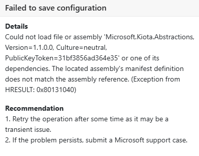 Unable to register Azure Migrate Appliance - same error across