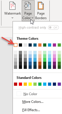 I must've hit something as my blank document is BLACK (in color).. how ...