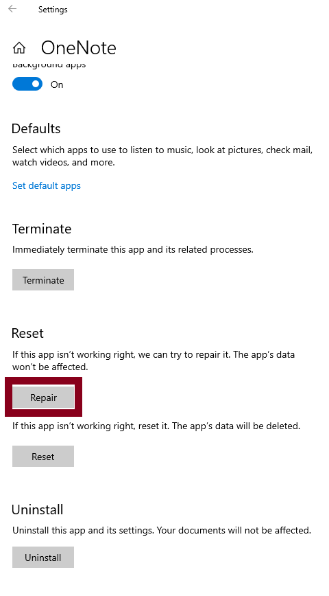 Can't open OneNote notebook in OneNote for Windows 10 - Microsoft Q&A