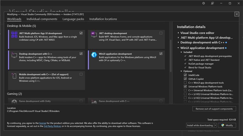 Windows App SDK is not getting installed. - Microsoft Q&A