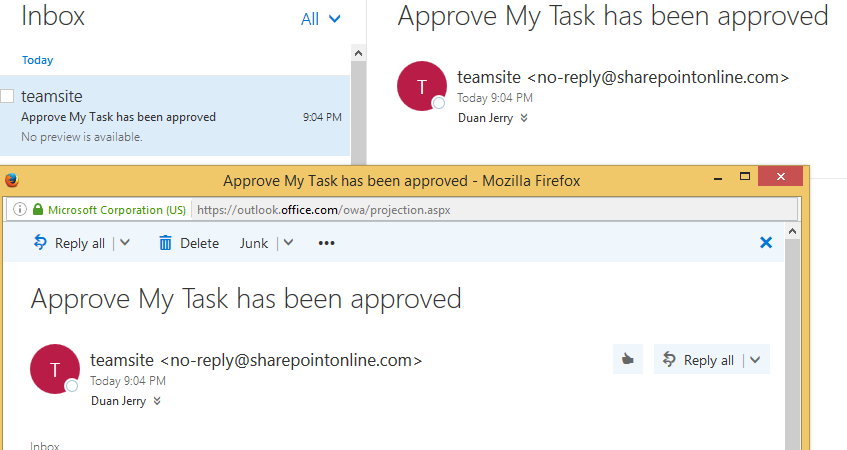 Workflow error in SharePoint online Office365 - Microsoft Q&A