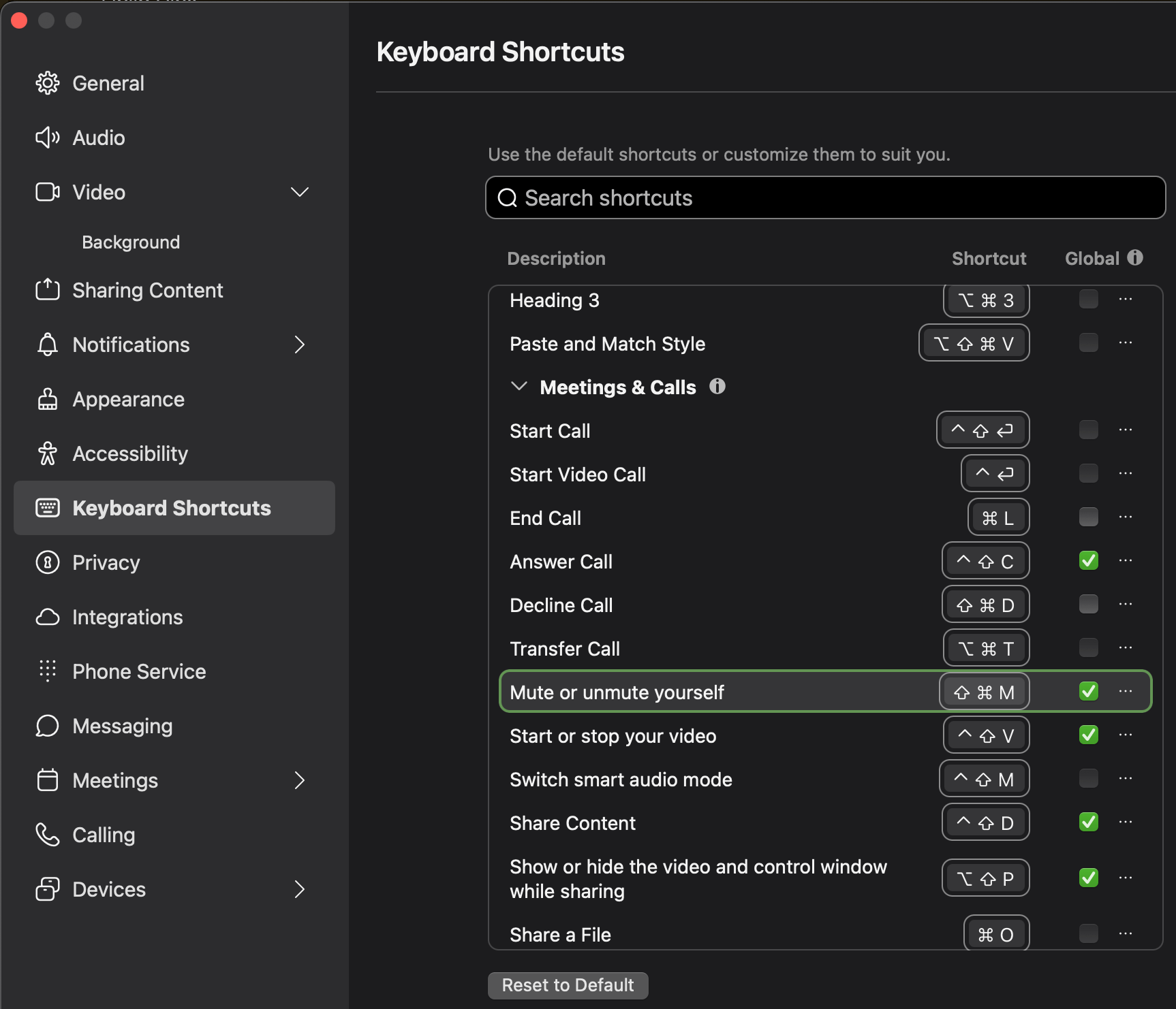 Outlook for Mac keyboard shortcut not working - Microsoft Q&A