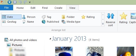 View by newest to oldest date taken - Microsoft Q&A