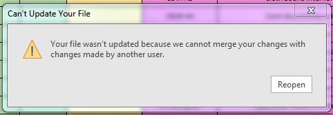 A newer version available Error even when the file is just opened MS ...