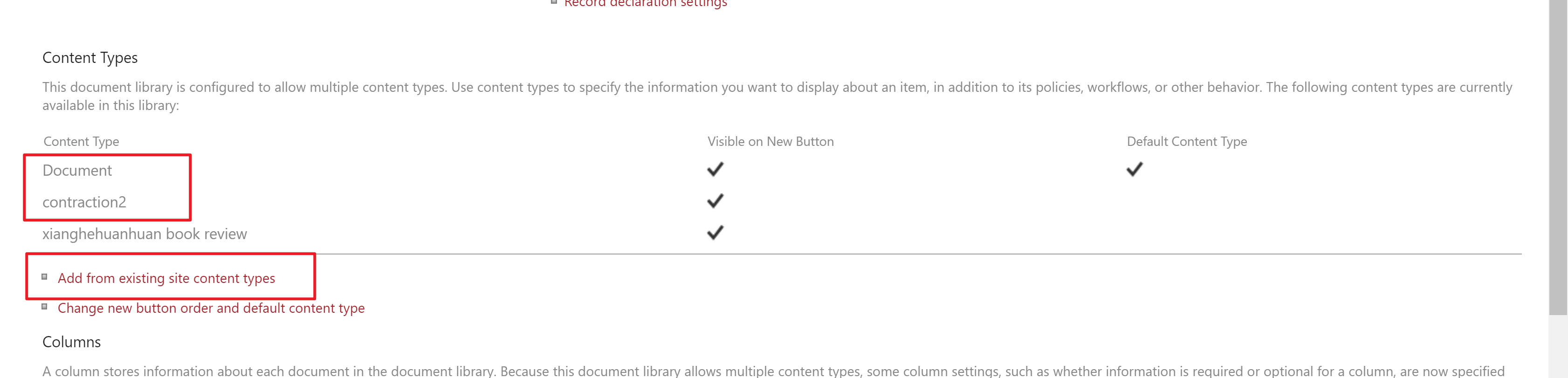 Change Doc Type names in Document Library - Microsoft Q&A
